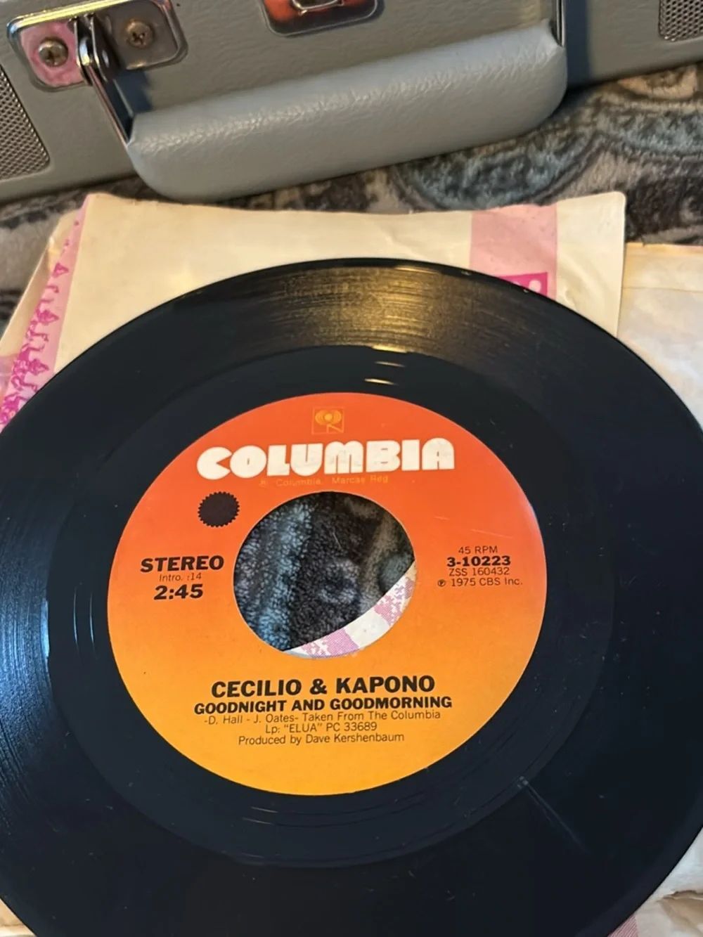 Goodnight and Goodmorning Highway in the Sun by Cecilia & Kapono 1975 Record